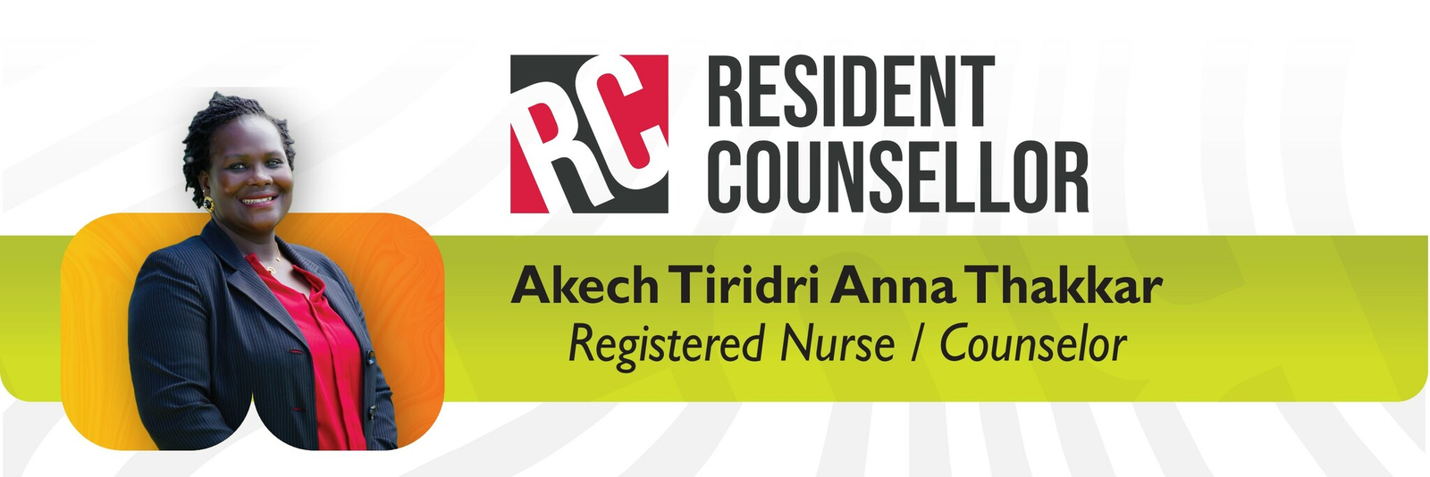 Akech Tiridri Anna Thakkar - Resident Counselor, Registered Nurse / Counselor